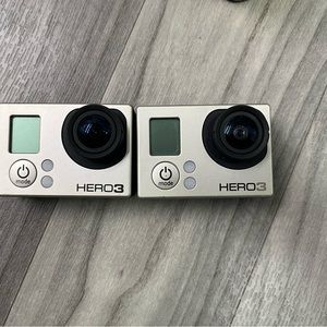 2 go pro hero 3s